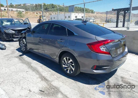 2018 Honda Civic Ex z USA, uszkodzony, nr VIN 2HGFC2F72JH600051